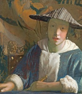 Jeune fille avec une flûte, c.1665-70